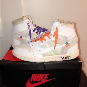 Off white Jordan 1